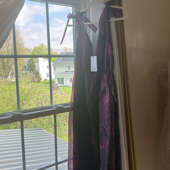 DR2 Red Halter Maxi Sundress - Picture 7 of 7